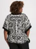 Paisley Patchwork Flared Sleeve Top sold by Laura