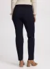 Sofia Vegan Leather Trim Straight-Leg Pants - Regular sold by Laura