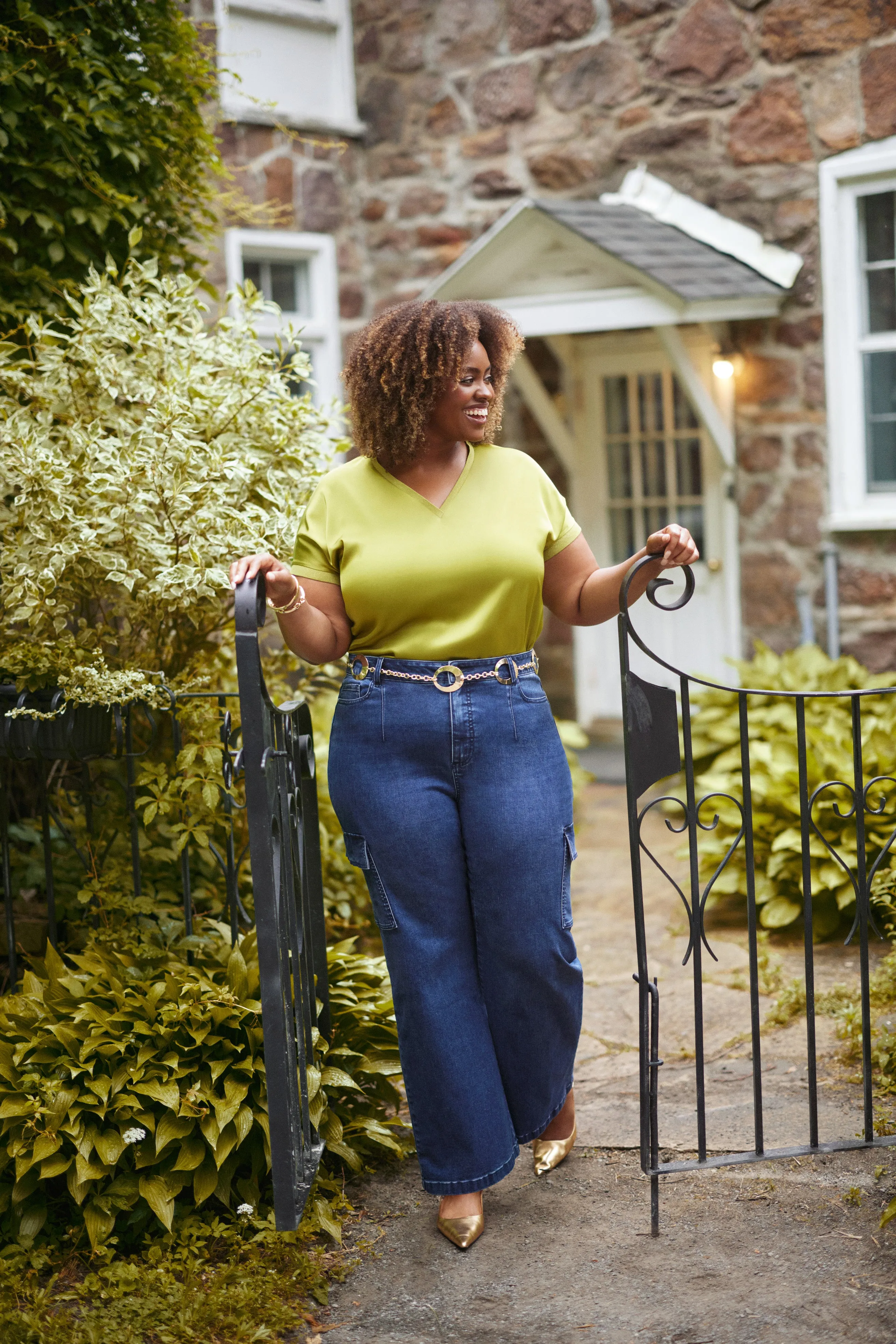 Wide Leg Cargo Jeans sold by Laura product image thumbnail 3