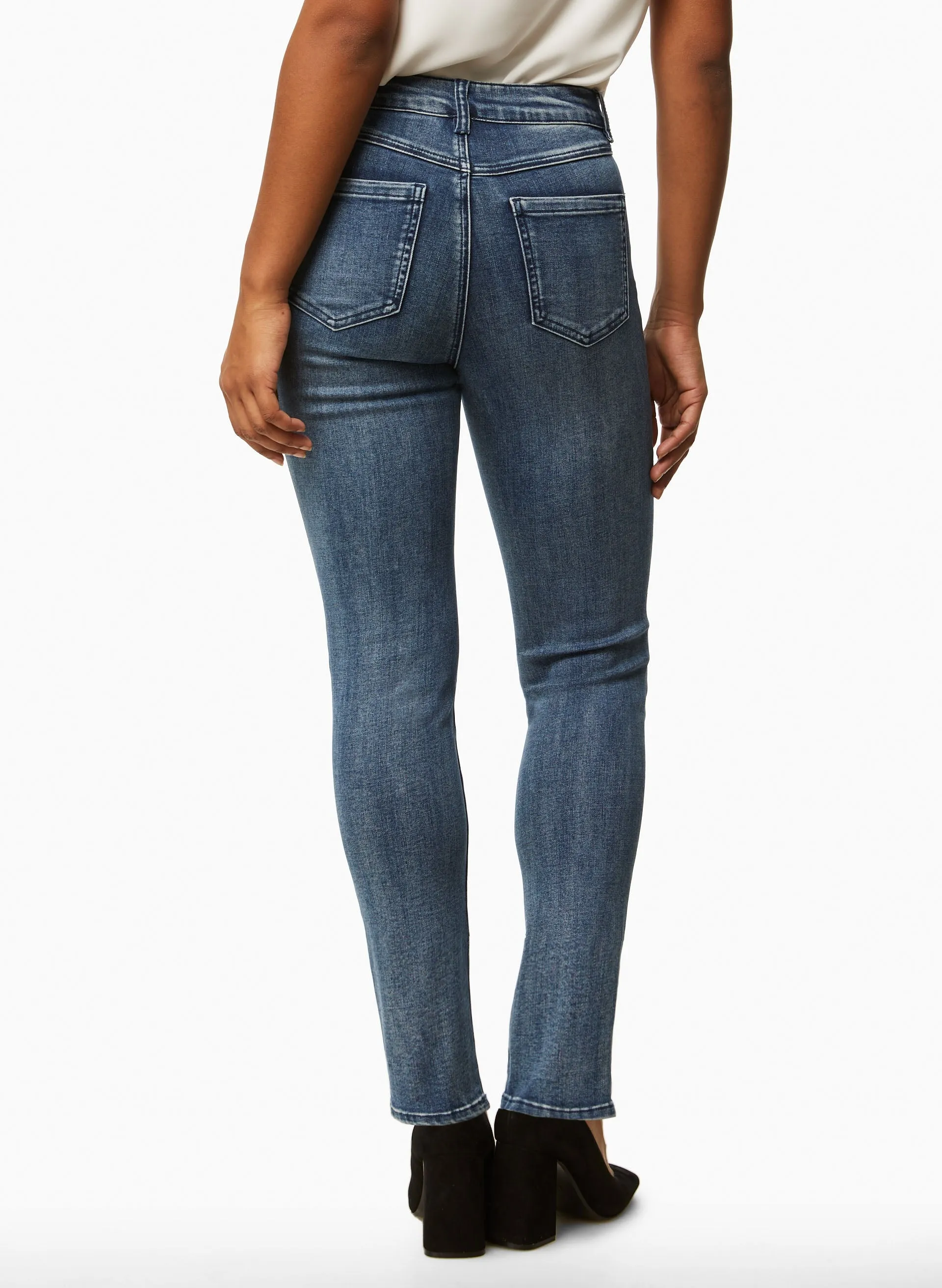 Floral Embroidery Slim Leg Jeans sold by Laura product image thumbnail 3