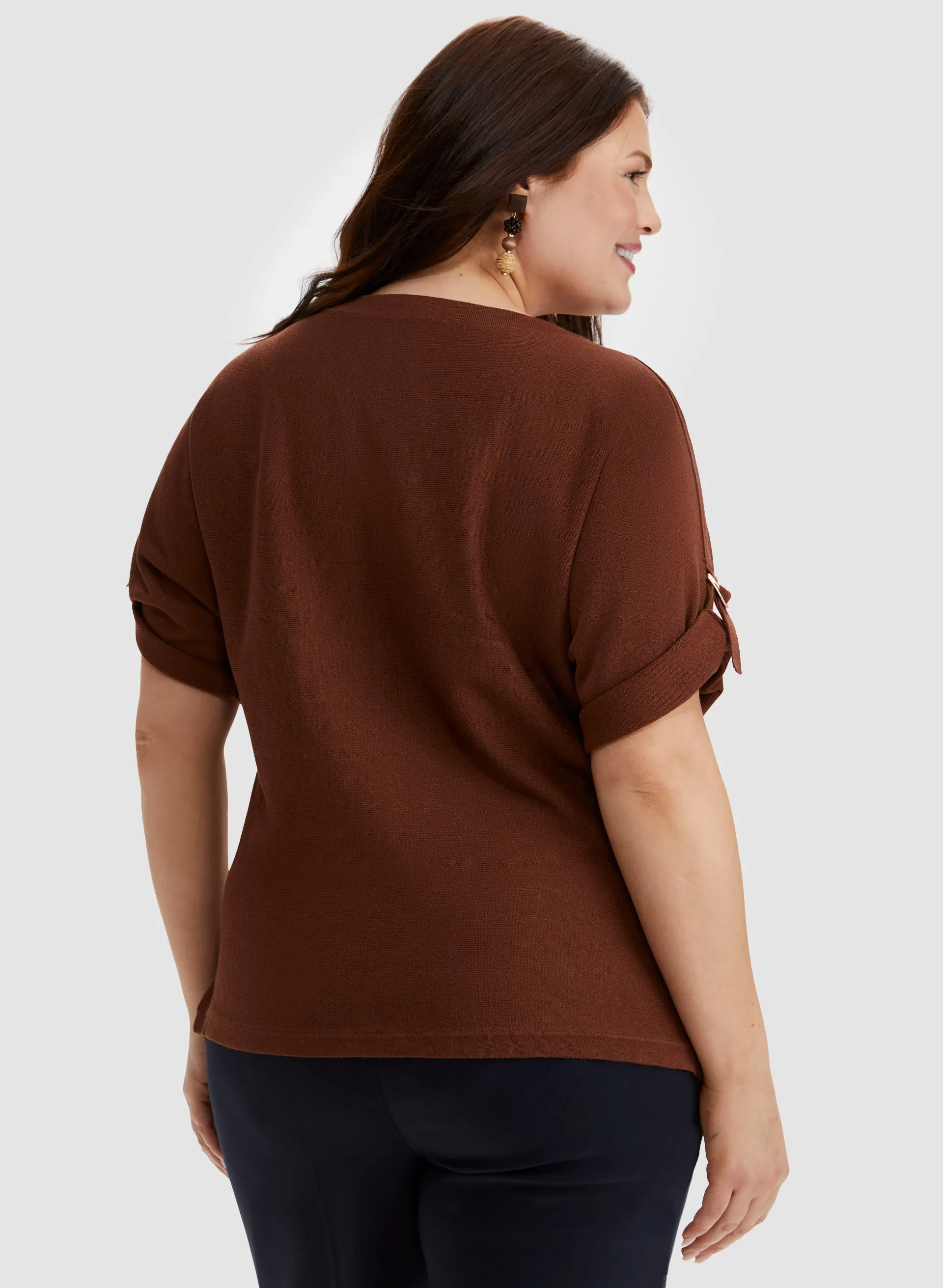 Joseph Ribkoff - Sleeve Detail Sweater sold by Laura product image thumbnail 2