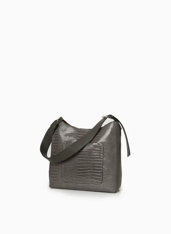 Croco Textured Bag sold by Laura
