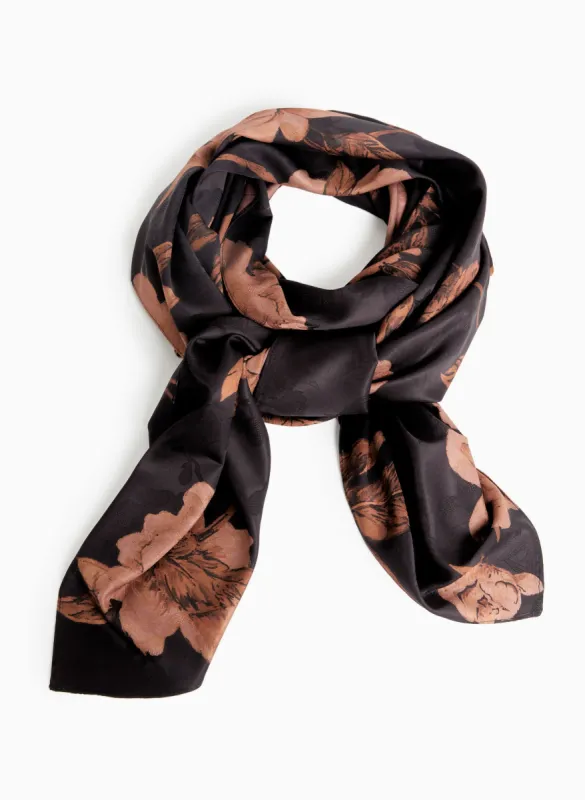 Floral Print Scarf sold by Laura