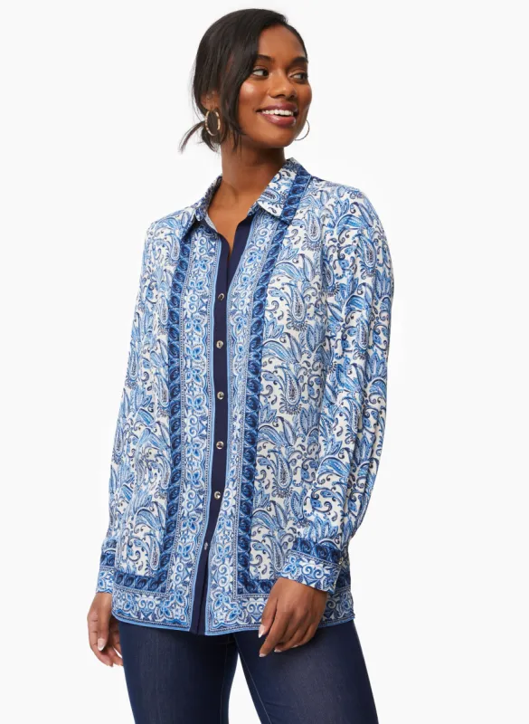 Paisley Print Blouse sold by Laura