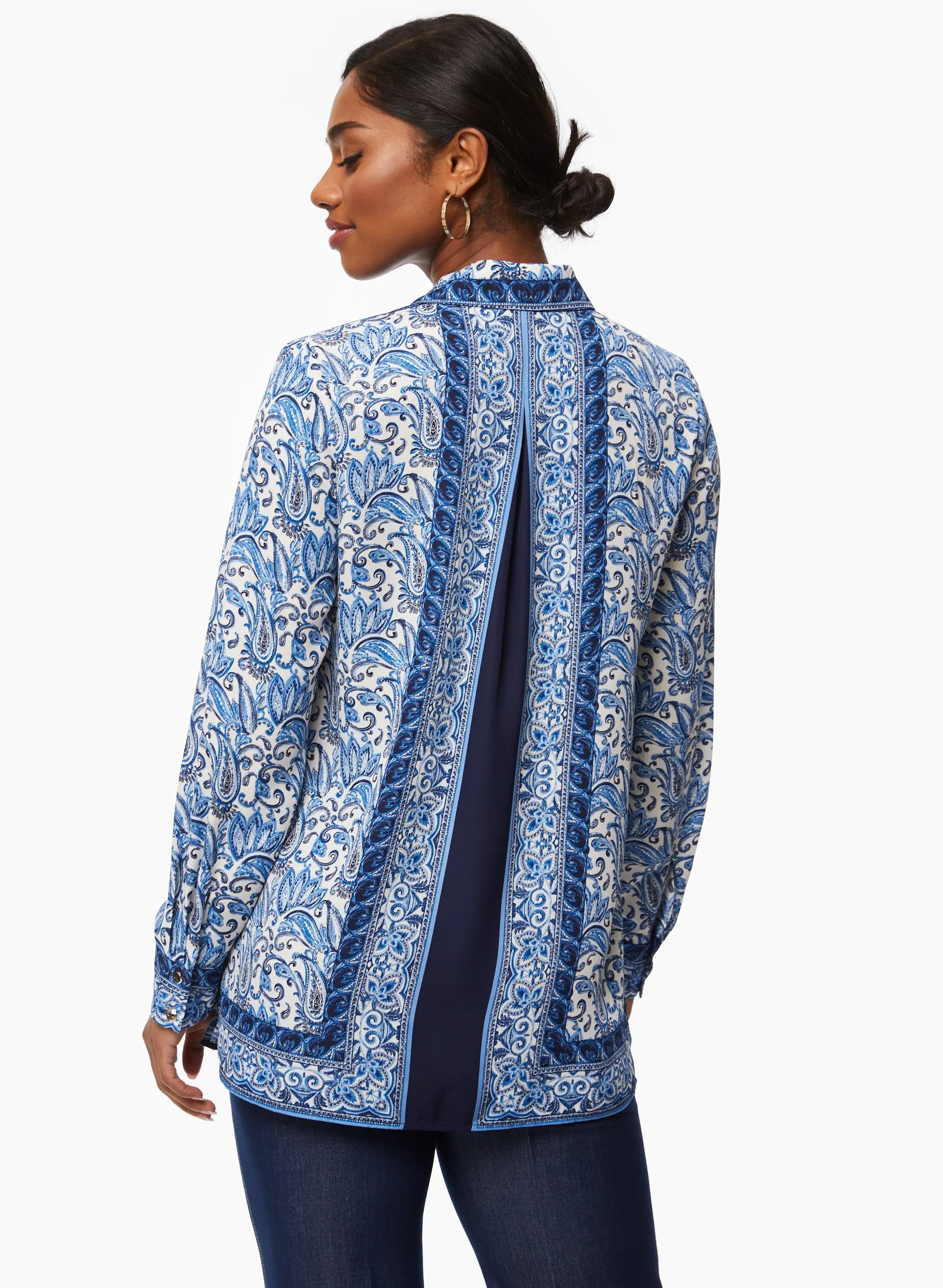 Paisley Print Blouse sold by Laura product image thumbnail 4