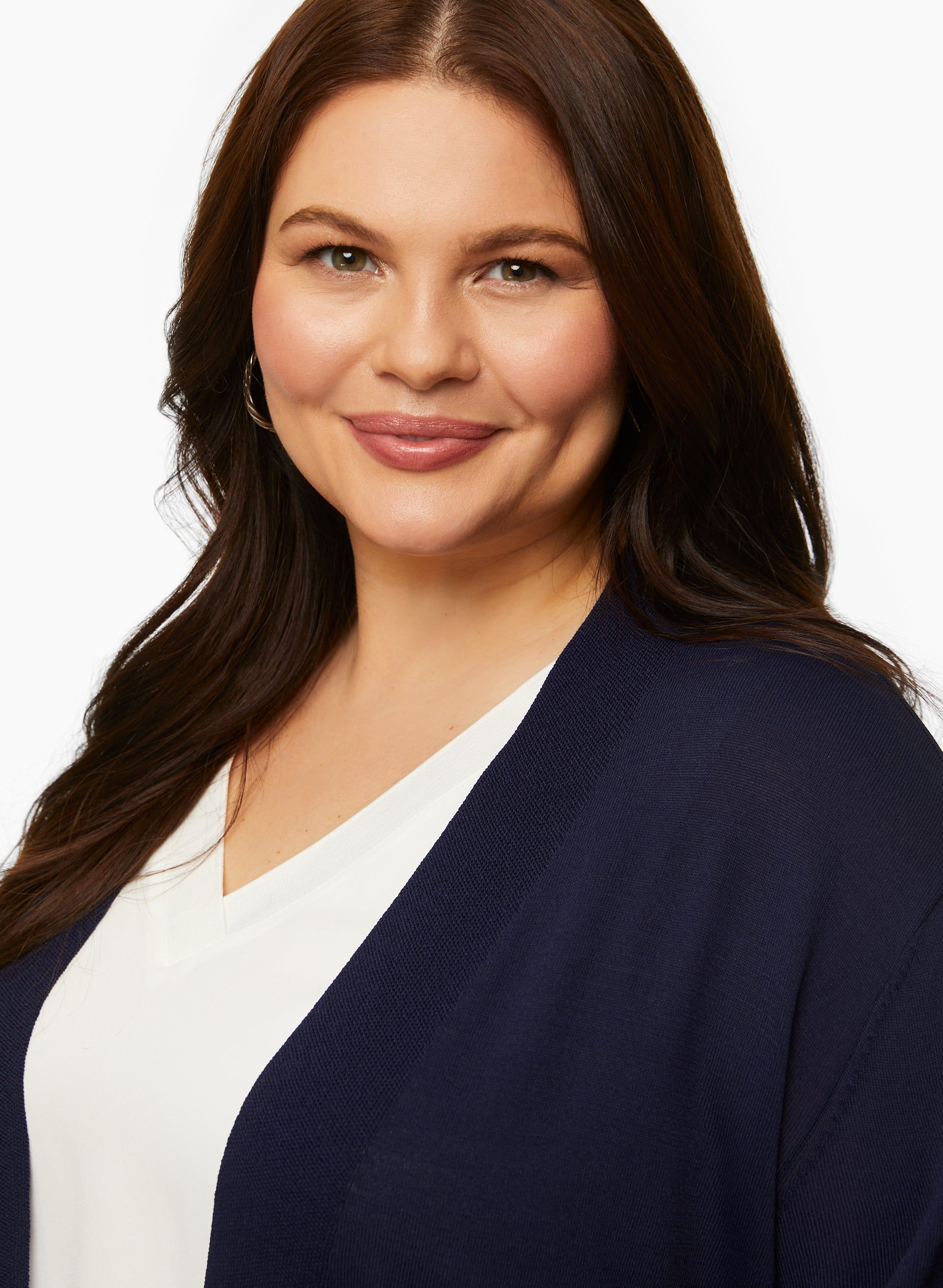 Open Front Cardigan sold by Laura product image thumbnail 2