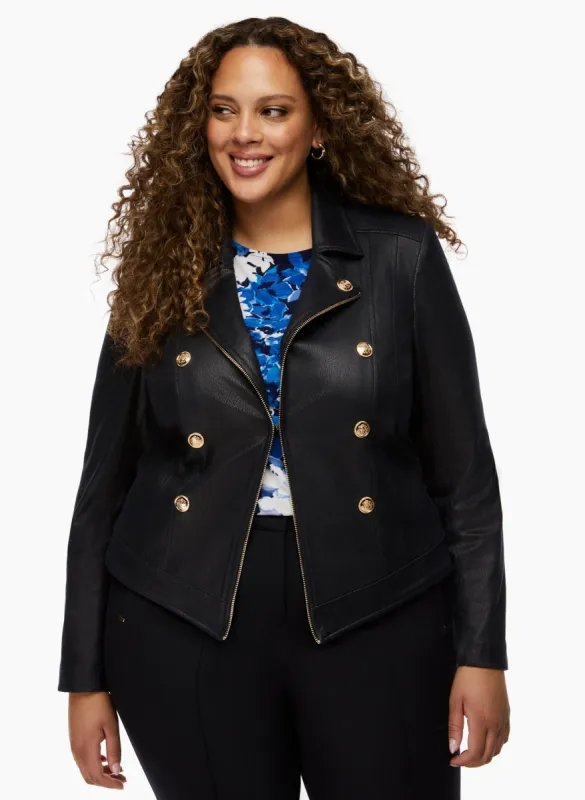 Faux Suede Jacket sold by Laura