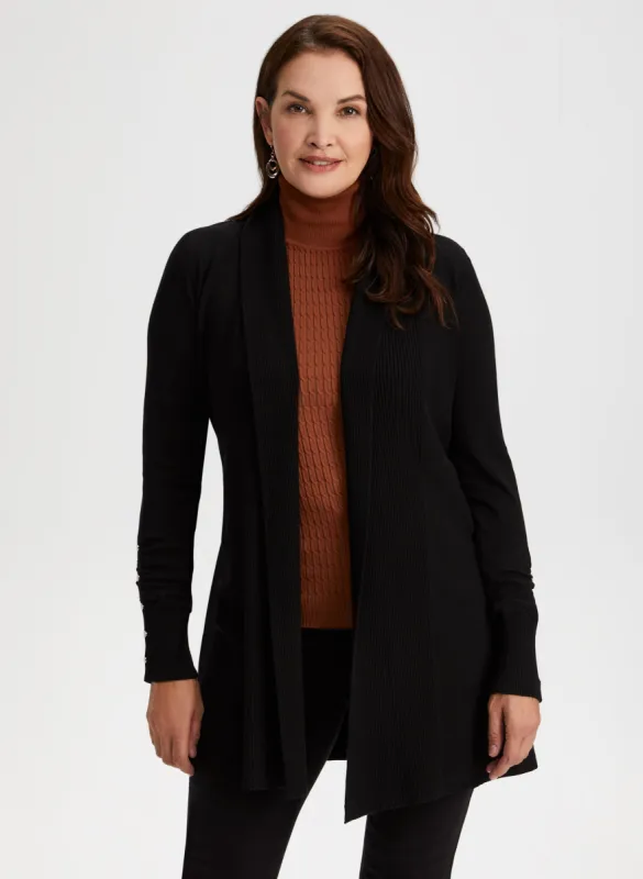 Button Detail Cardigan sold by Laura