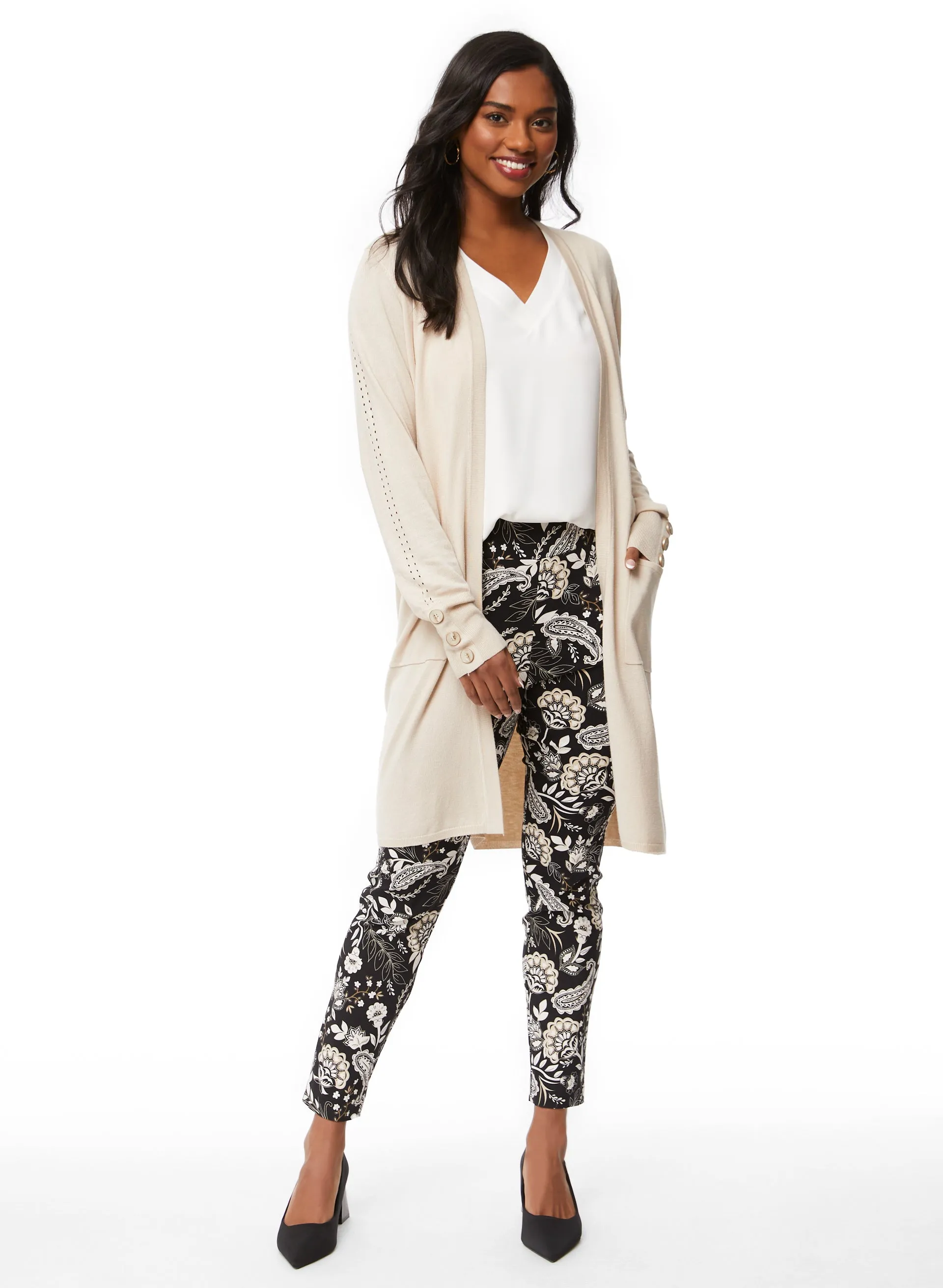 Sleeveless V-Neck Blouse sold by Laura product image thumbnail 3