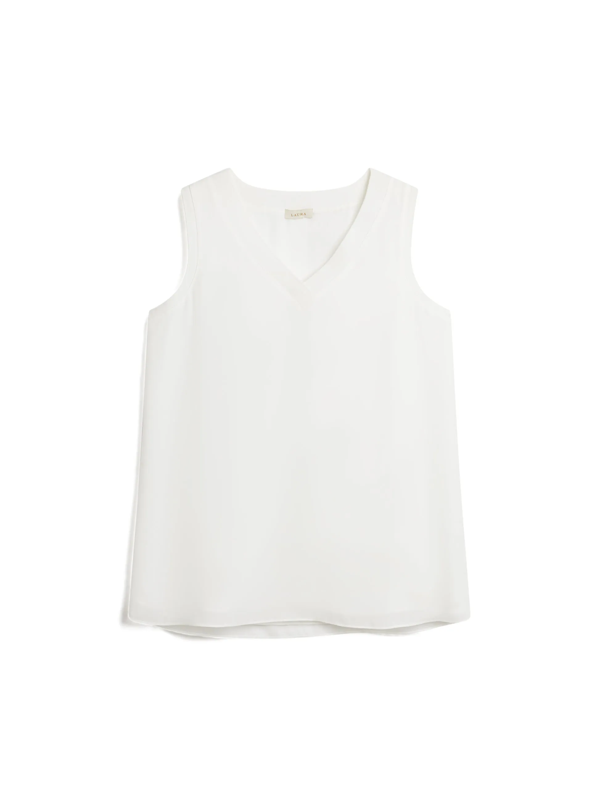 Sleeveless V-Neck Blouse sold by Laura product image thumbnail 5