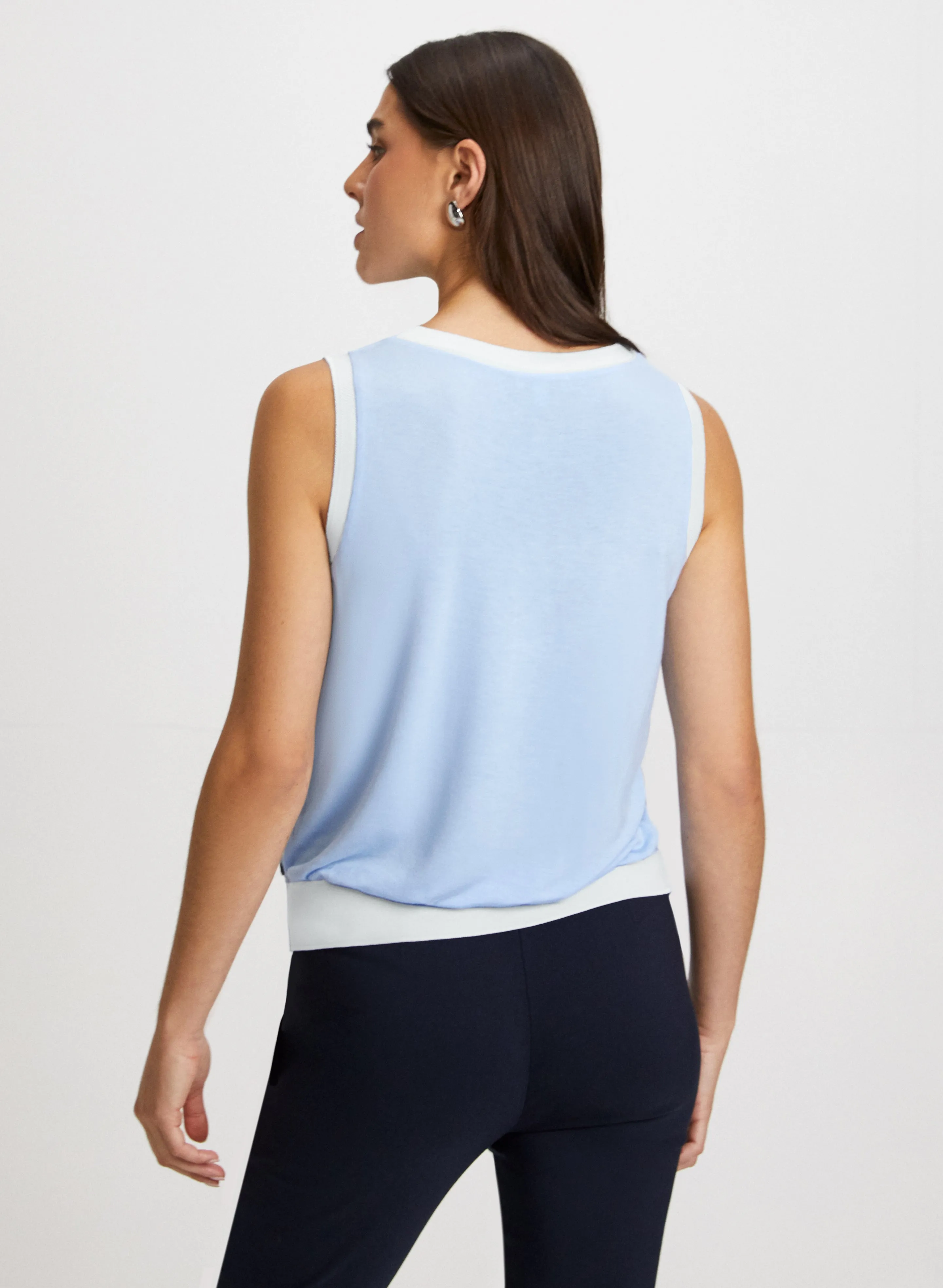 Sleeveless Paisley Print Top sold by Laura product image thumbnail 4