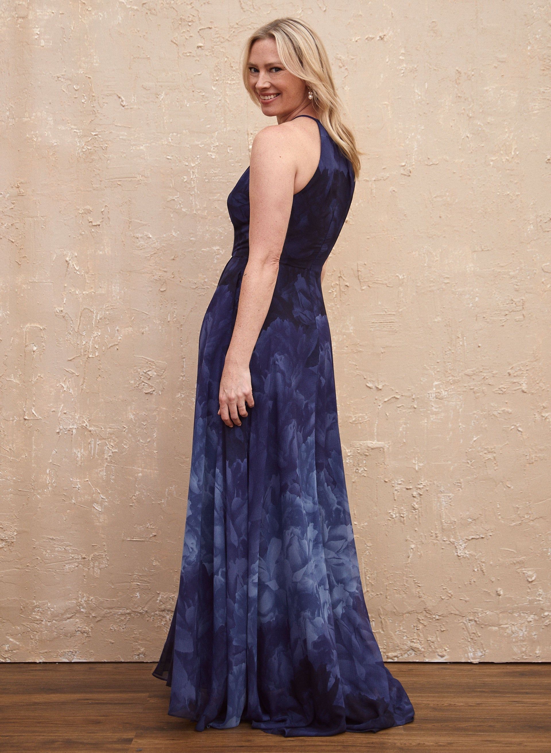 Floral Print Halter Neck Dress sold by Laura product image thumbnail 2