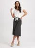 Pull-On Polka Dot Wide Leg Capris sold by Laura