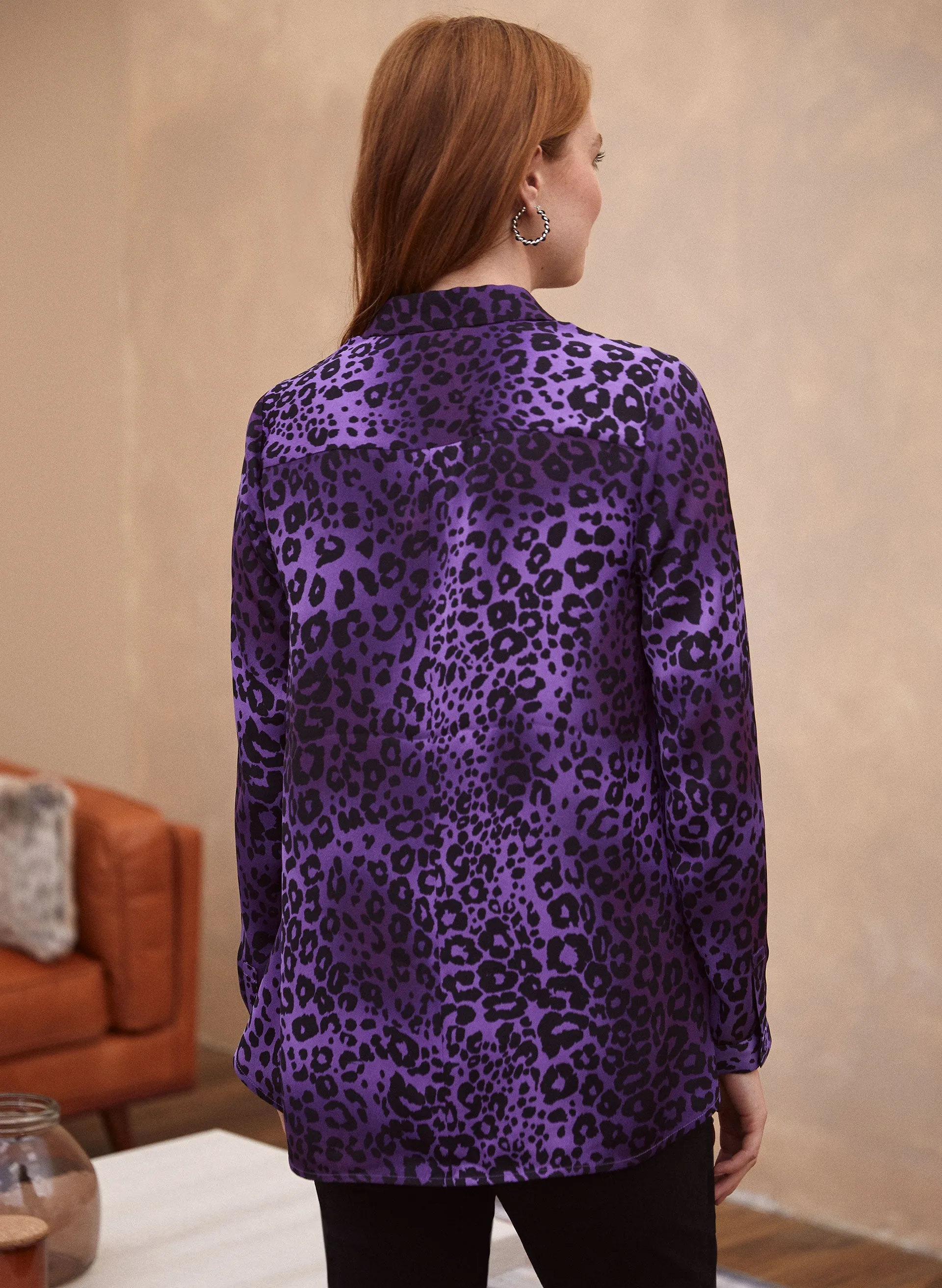 Animal Print Tunic Blouse sold by Laura product image thumbnail 3