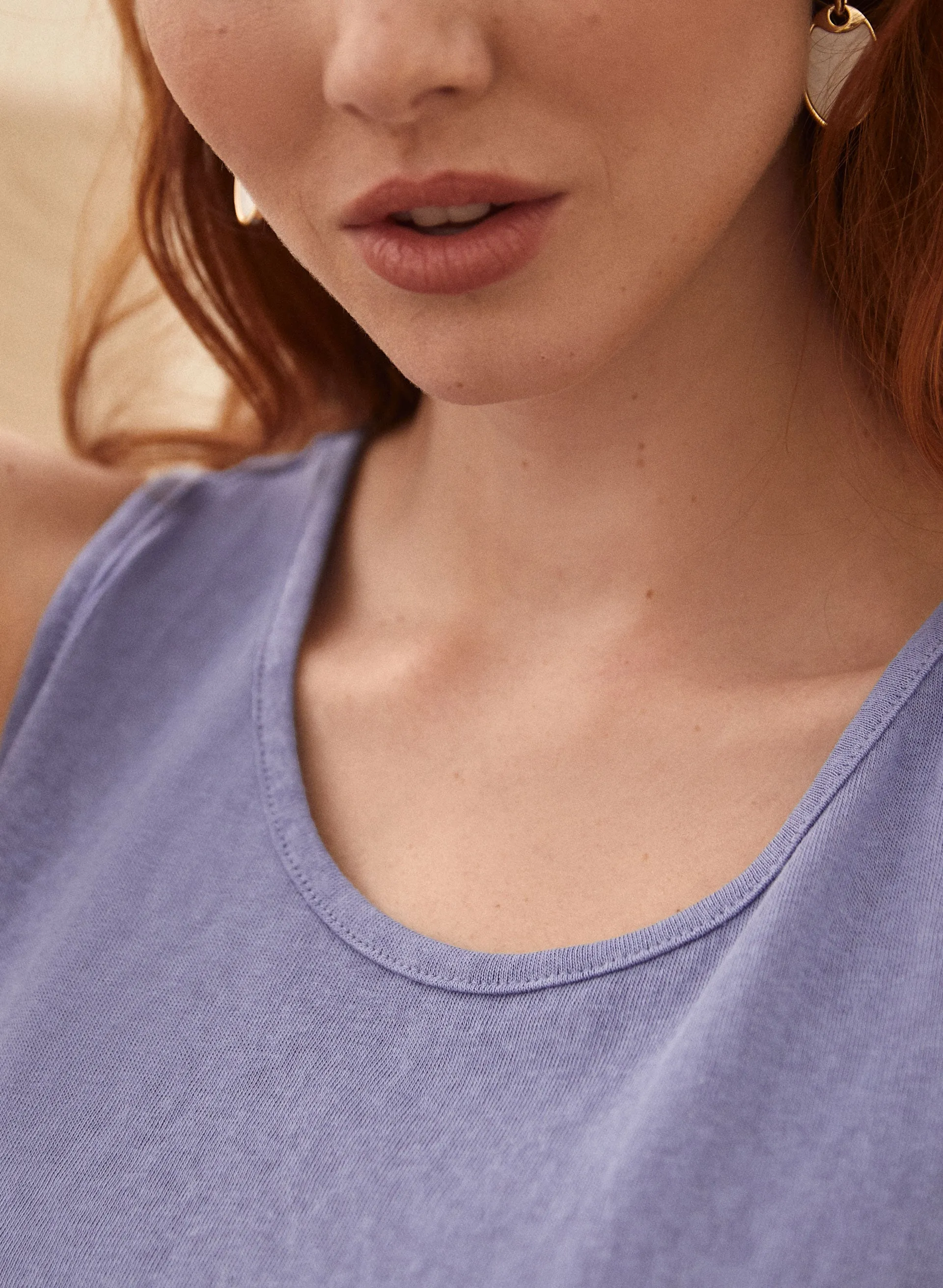 Sleeveless Scoop Neck Top sold by Laura