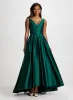 Asymmetric V-Neck Dress sold by Laura