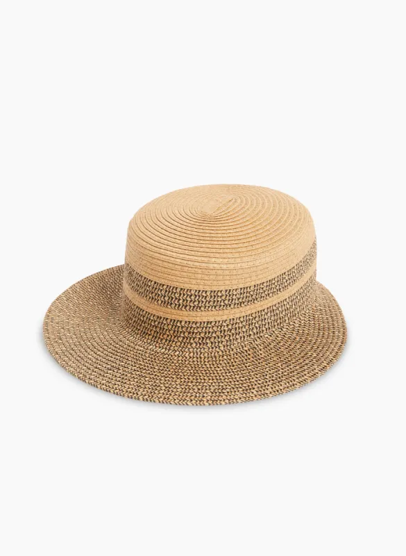 Braided Two Tone Hat sold by Laura