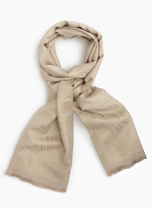 Paisley Print Scarf sold by Laura