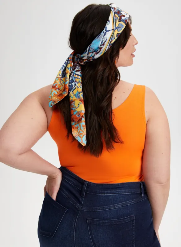 Mosaic Print Scarf sold by Laura