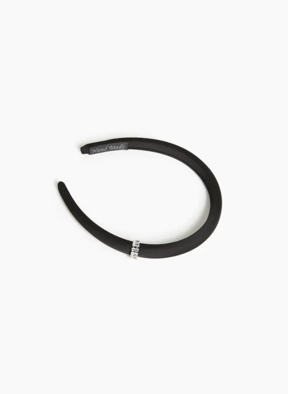 Crystal Detail Satin Headband sold by Laura