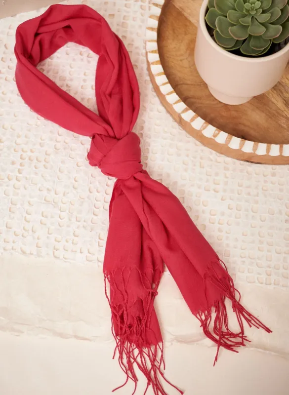 Fringed Pashmina Wrap sold by Laura