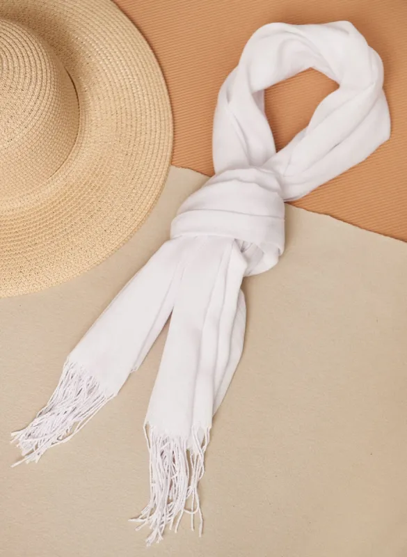 Fringed Pashmina Wrap sold by Laura