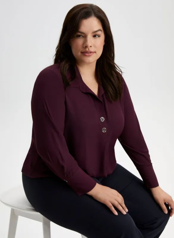 Long Sleeved Tunic Blouse sold by Laura