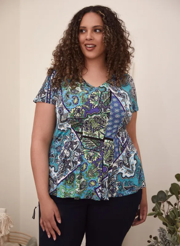 Paisley Print Top sold by Laura