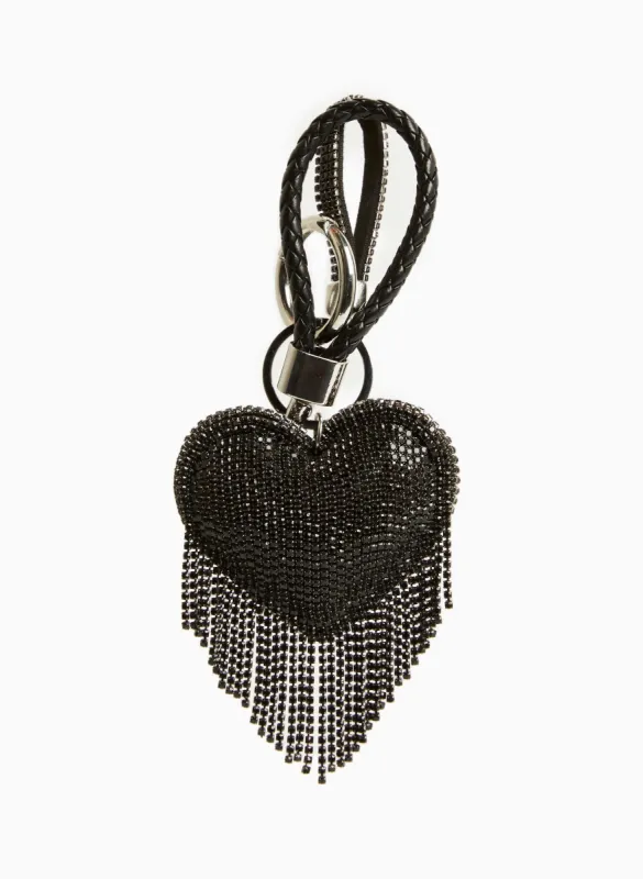 Crystal Heart Key Chain sold by Laura