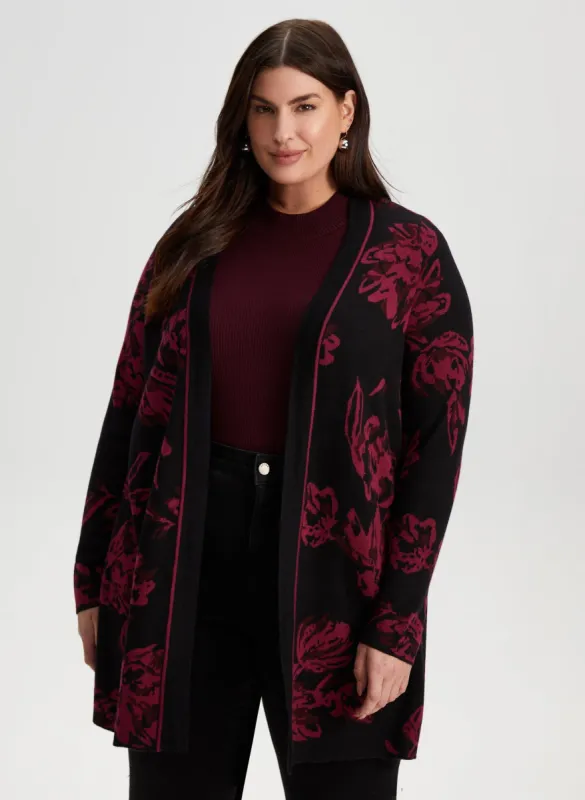 Floral Print Cardigan sold by Laura