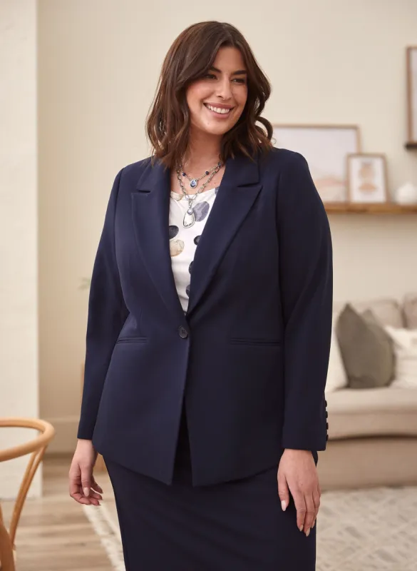 Notch Collar Jacket sold by Laura