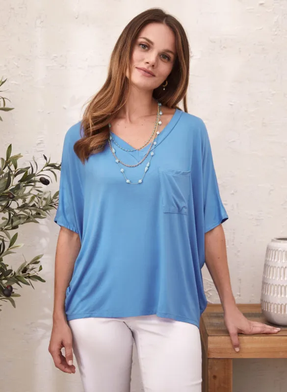 Drop Shoulder Oversized Tee sold by Laura