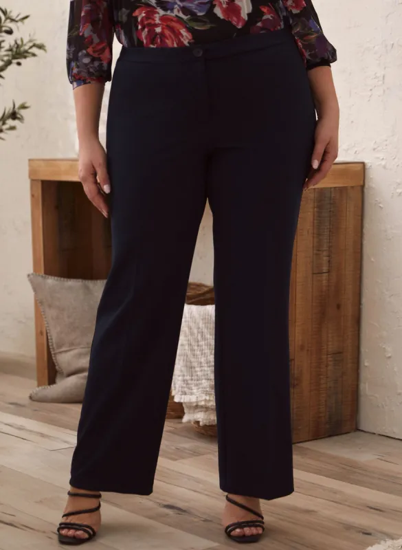 Modern Fit Straight Leg Pants sold by Laura