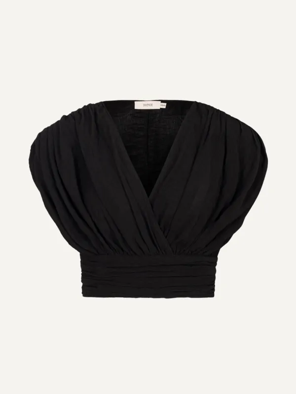 Mia Top Black made by Duende