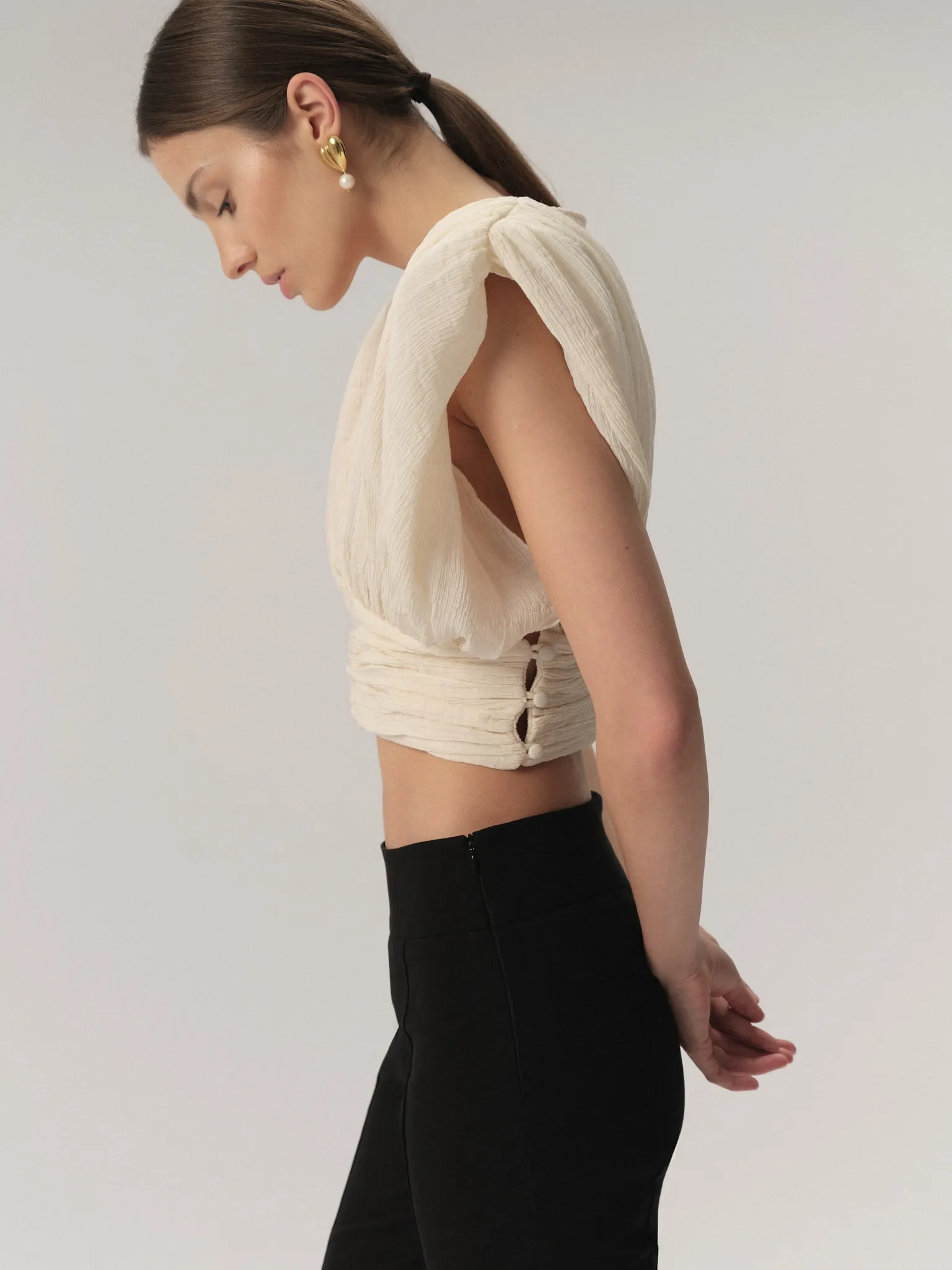 Mia Top Creme sold by Duende product image thumbnail 3