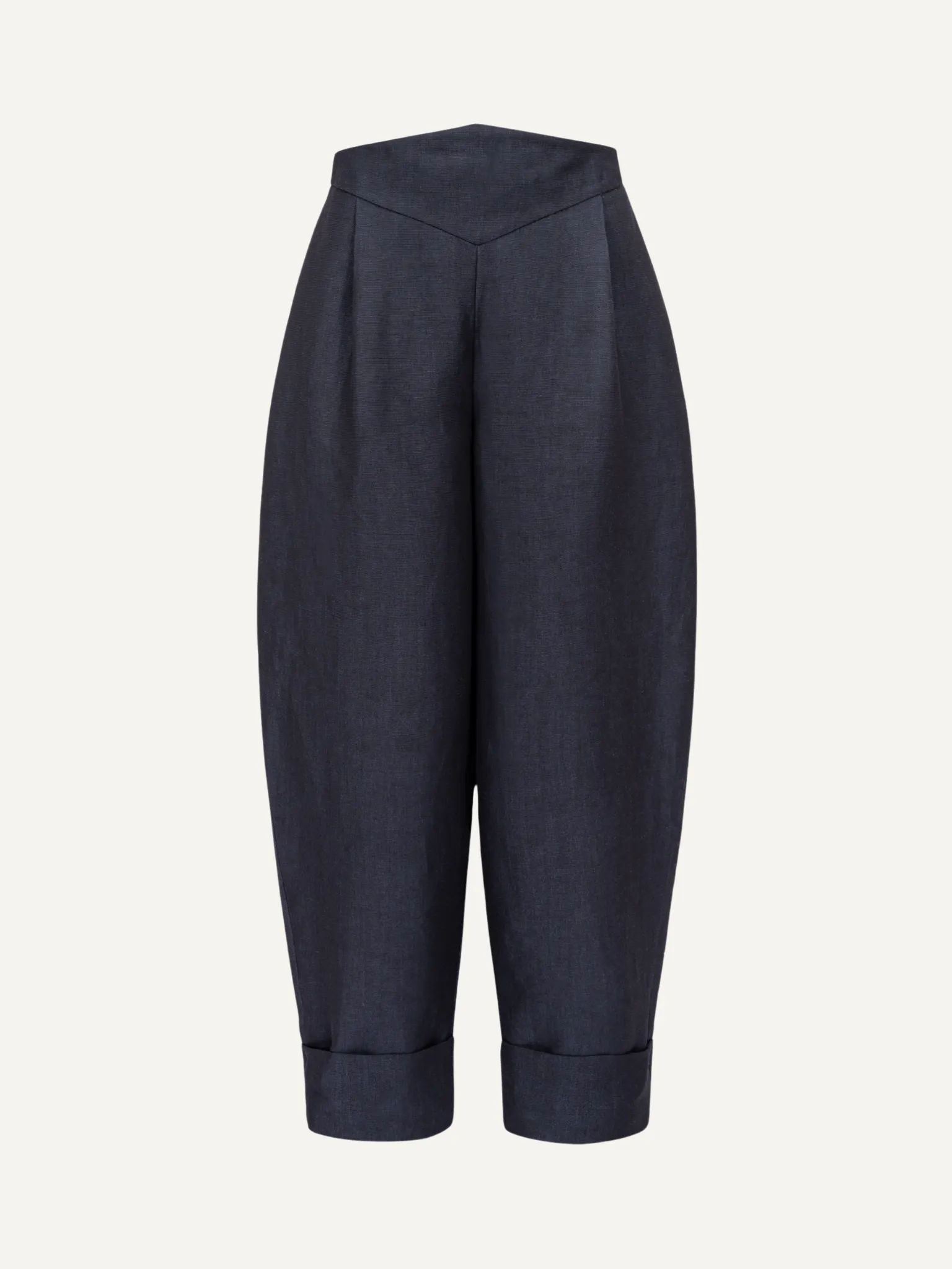 Selda Pants Linen&Wool Ocean sold by Duende