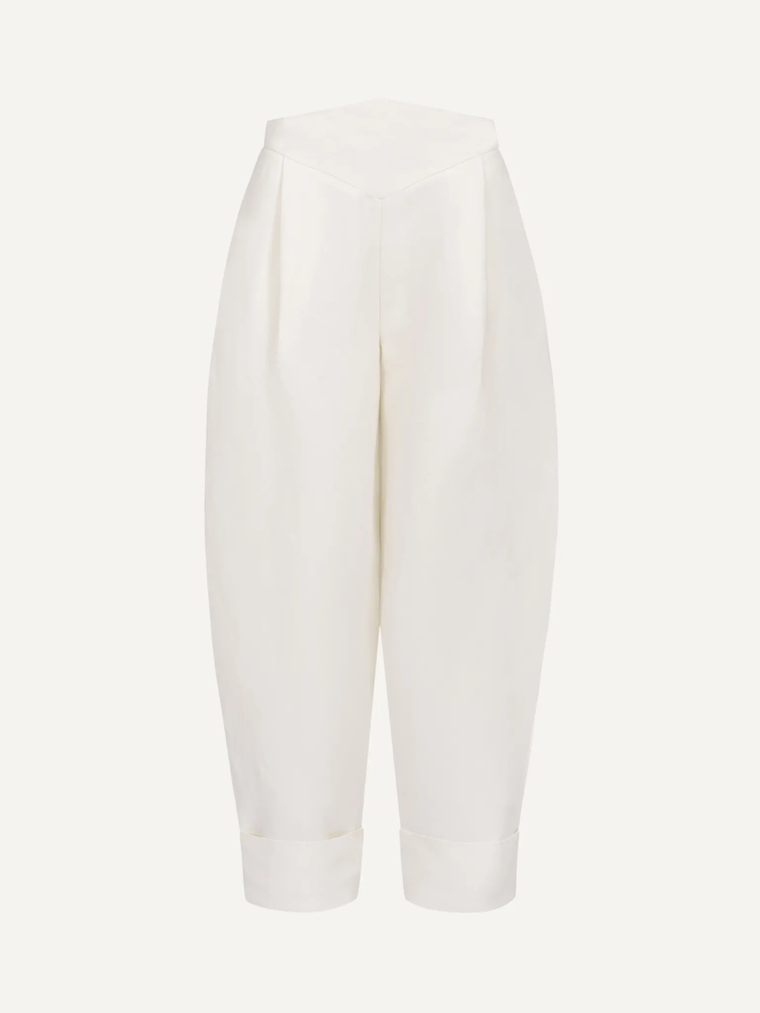 Selda Pants Linen&Wool Creme sold by Duende