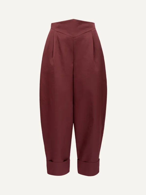 Selda Pants Wool&Silk made by Duende