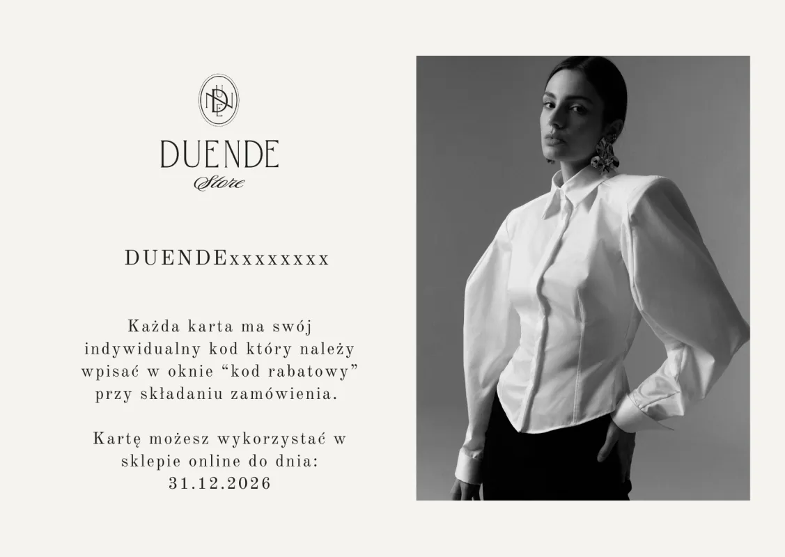 Gift Card made by Duende