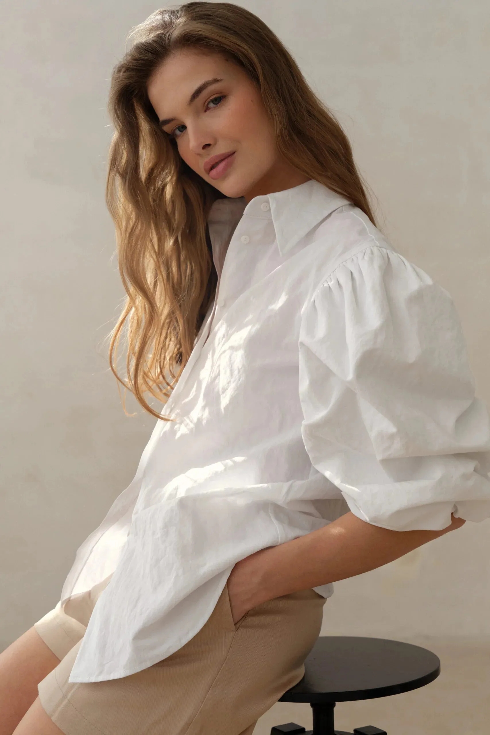 Serata Shirt White sold by Duende product image thumbnail 4
