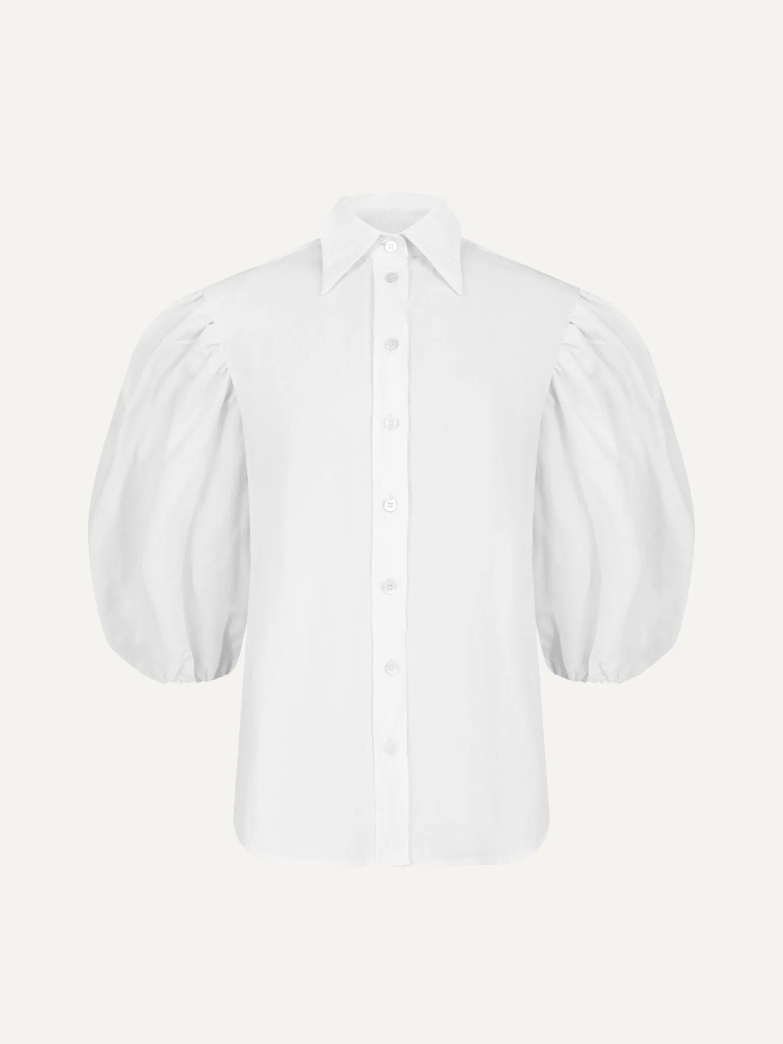 Serata Shirt White sold by Duende
