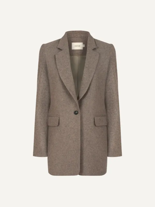 Faye Blazer Ash Beige made by Duende