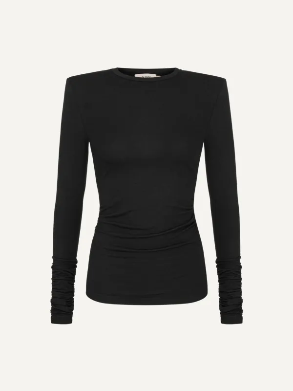 Longsleeve Avel Black made by Duende