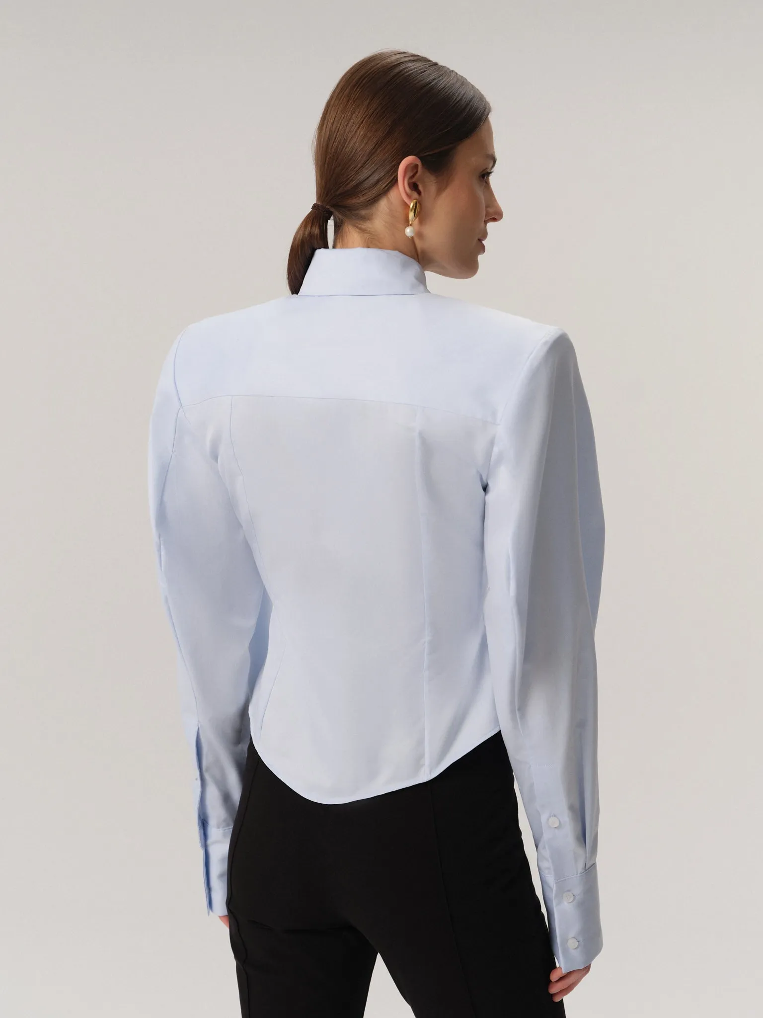 Blair Shirt Blue sold by Duende product image thumbnail 4