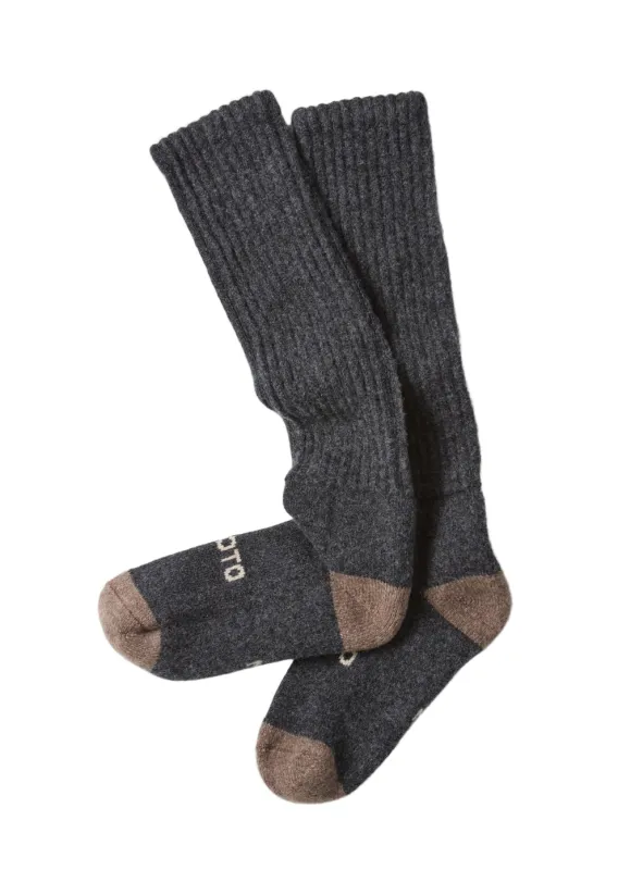 Merino Lambs Wool High Socks made by ROTOTO
