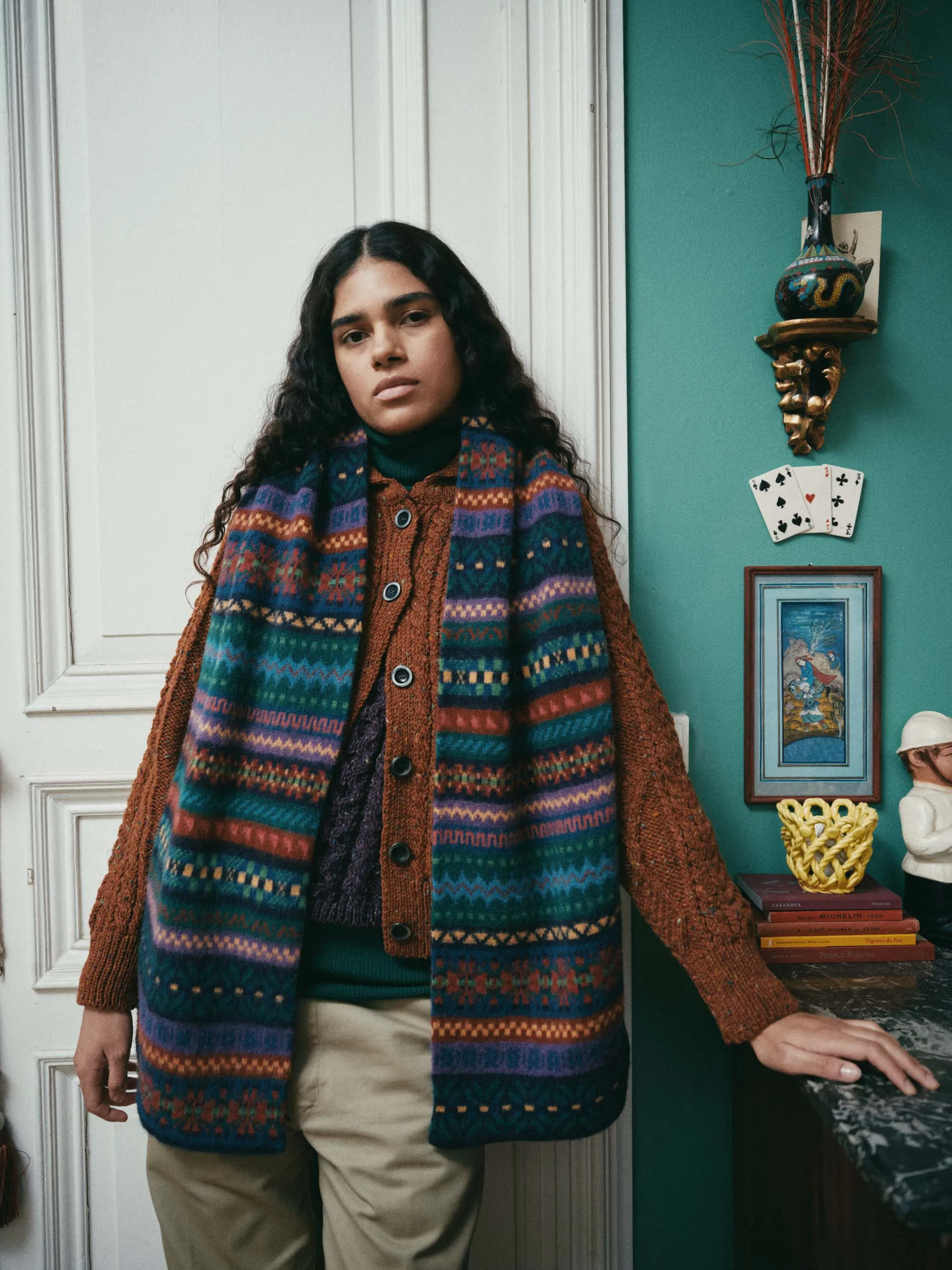 Future is Mixed Up Scarf sold by Pilgrim Surf + Supply product image thumbnail 3
