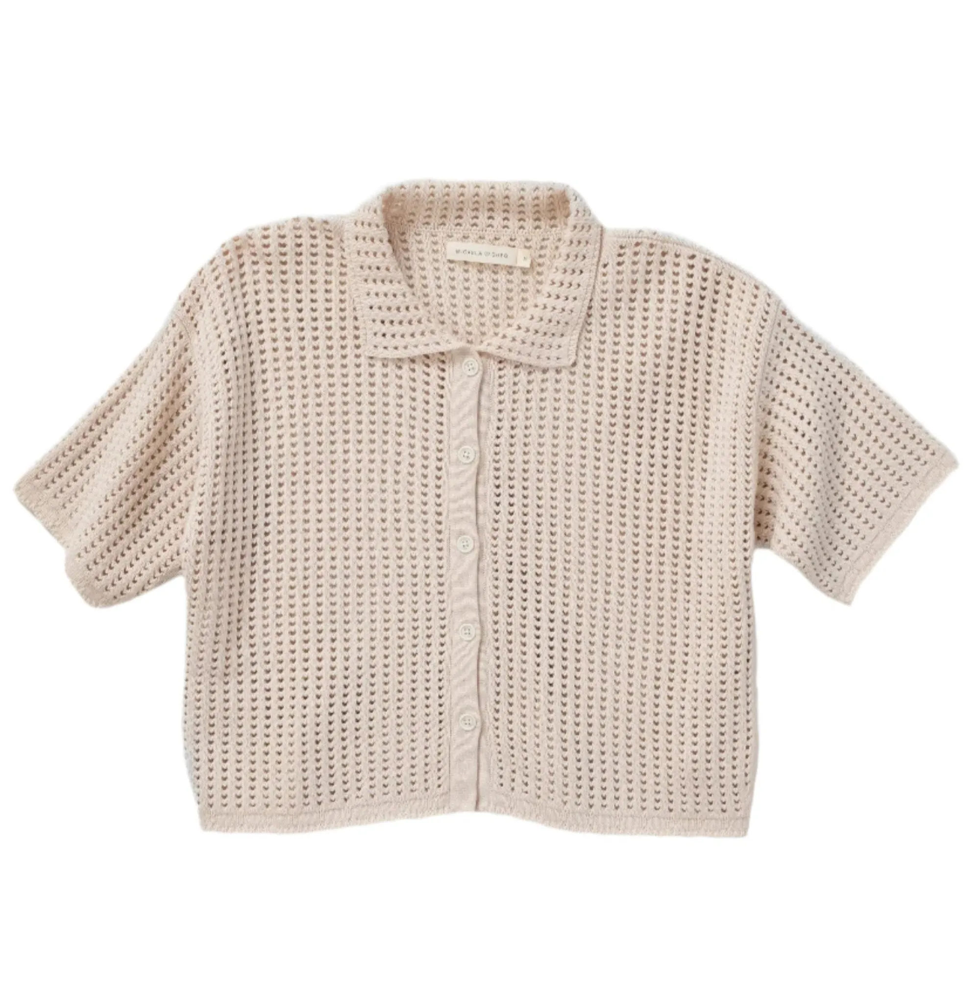 Open Knit Polo sold by Pilgrim Surf + Supply