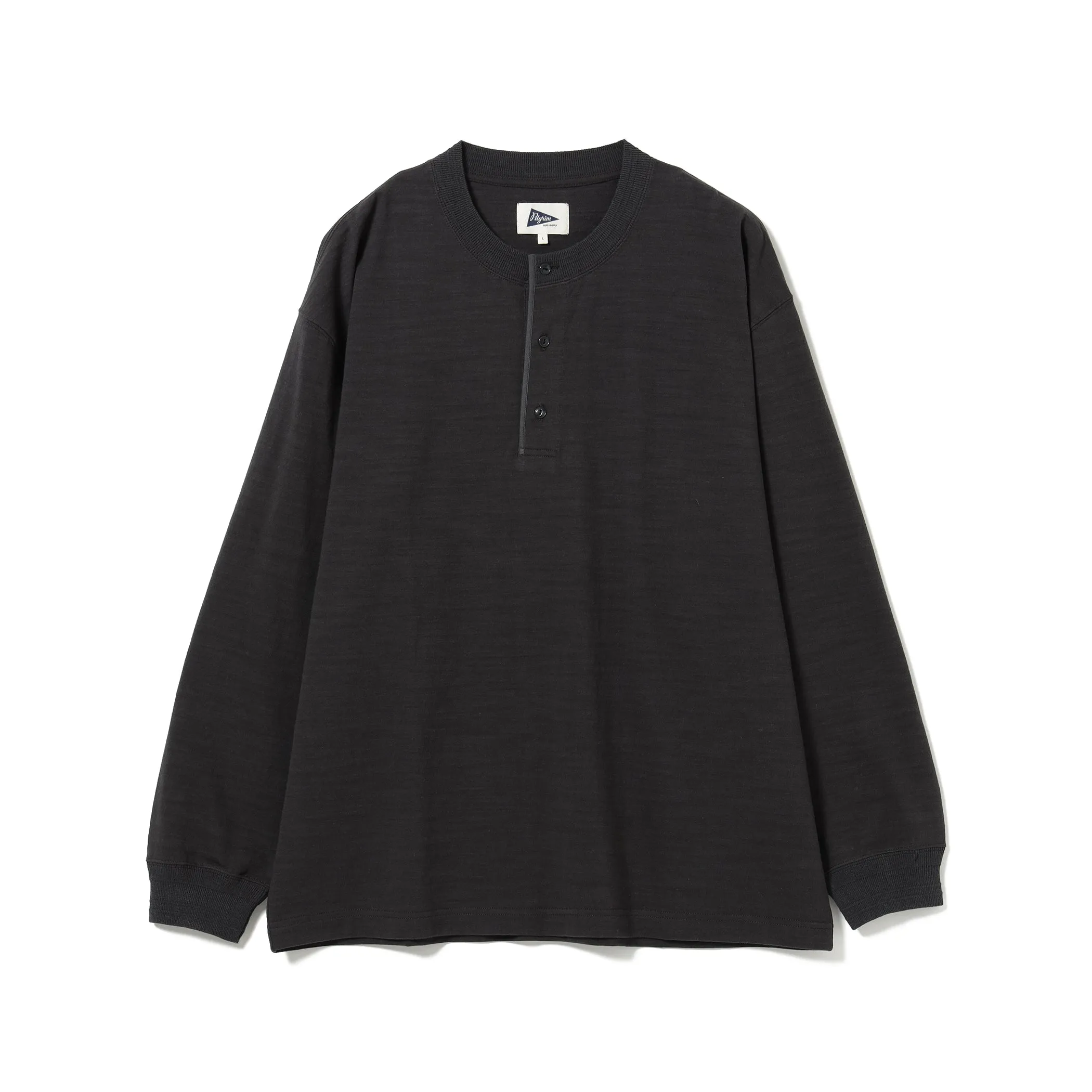 Donald Longsleeve Henley sold by Pilgrim Surf + Supply product image thumbnail 2