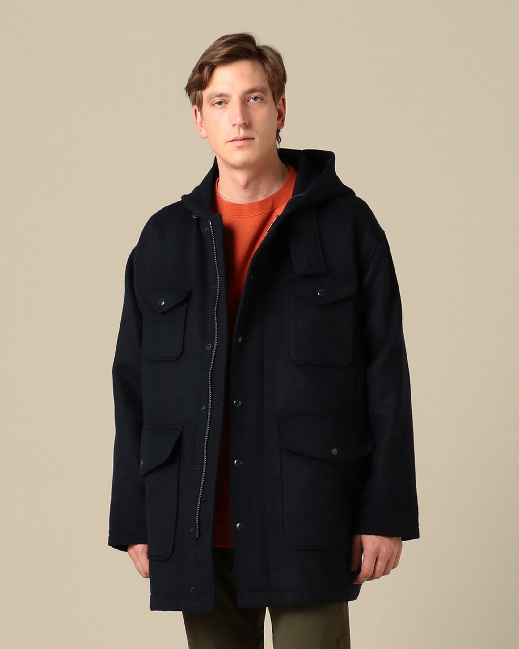 Fletcher Wool Coat sold by Pilgrim Surf + Supply product image thumbnail 2
