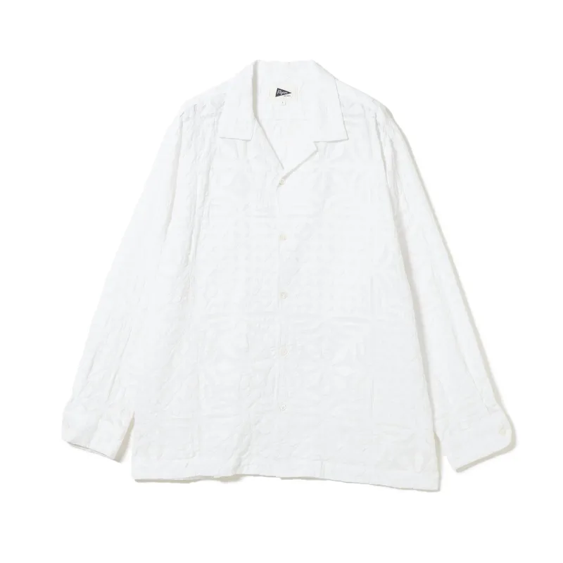 Vincent Long Sleeve Reverse Appliqué Shirt made by Pilgrim